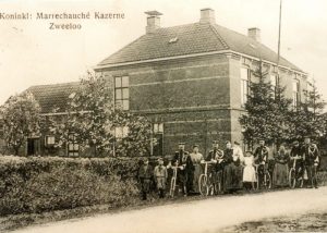 Marechaussee kazerne in de Wheem te Zweeloo ± 1910