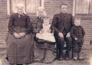 Familie Pauw; volmolenaars te Aalden ± 1904